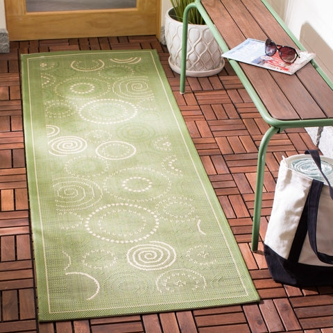 safavieh clearance courtyard cy1906 1e06 olive rug