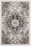 nourison elation etn09 ivory grey rug