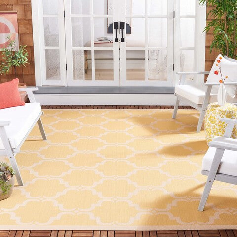 safavieh clearance courtyard cy6009 316 yellow rug