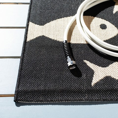 safavieh clearance courtyard cy6012 256 black rug