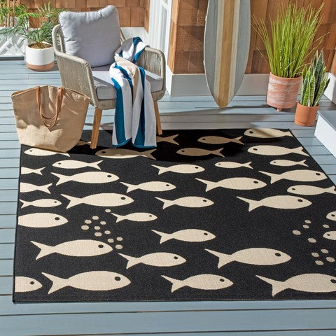 safavieh clearance courtyard cy6012 256 black rug