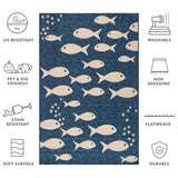 safavieh clearance courtyard cy6012 258 navy rug