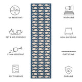 safavieh clearance courtyard cy6013 268 navy blue rug