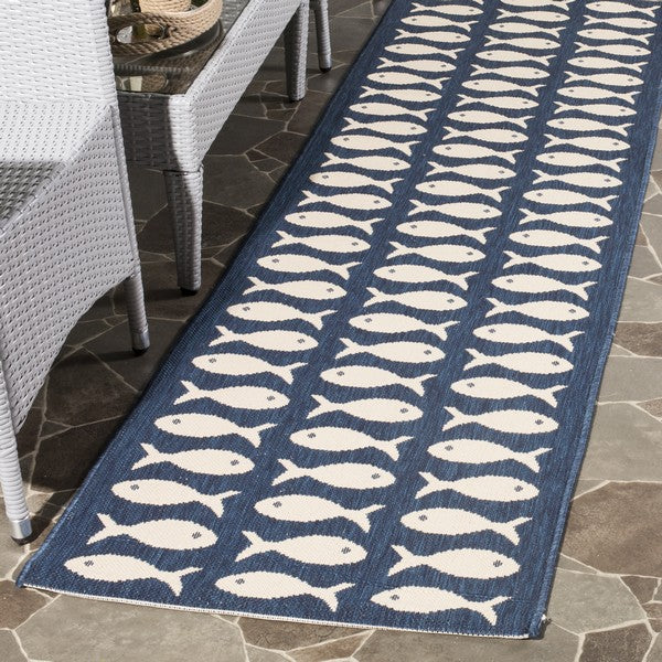 safavieh clearance courtyard cy6013 268 navy blue rug