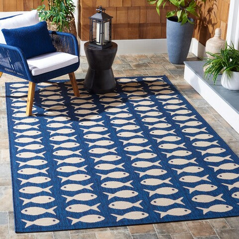 safavieh clearance courtyard cy6013 268 navy blue rug