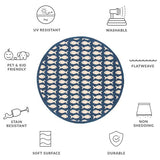 safavieh clearance courtyard cy6013 268 navy blue rug