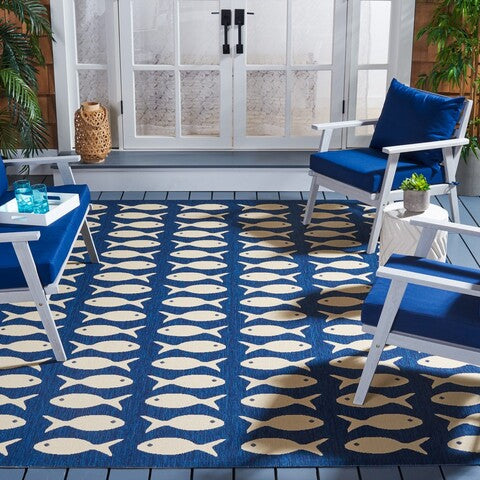 safavieh clearance courtyard cy6013 268 navy blue rug