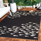 safavieh clearance courtyard cy6077 25621 black rug