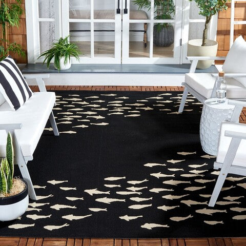 safavieh clearance courtyard cy6077 25621 black rug