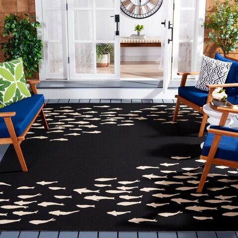 safavieh clearance courtyard cy6077 25621 black rug