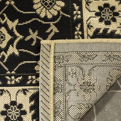 safavieh clearance courtyard cy6126 26 black rug