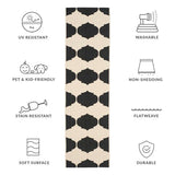 safavieh clearance courtyard cy6162 256 black rug