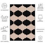 safavieh clearance courtyard cy6162 256 black rug