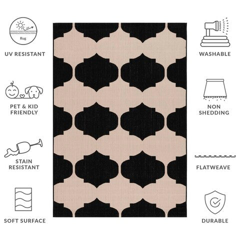 safavieh clearance courtyard cy6162 256 black rug