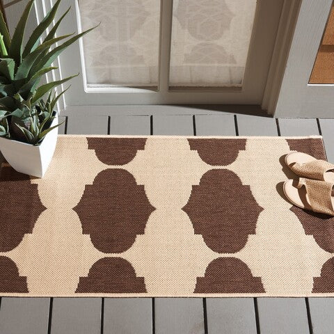 safavieh clearance courtyard cy6162 402 chocolate rug