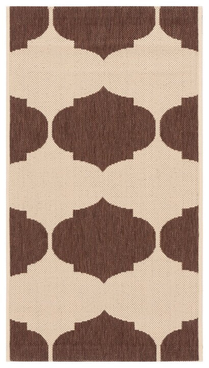safavieh clearance courtyard cy6162 402 chocolate rug
