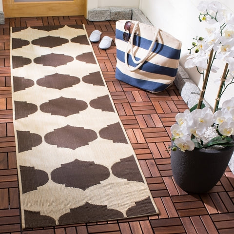 safavieh clearance courtyard cy6162 402 chocolate rug