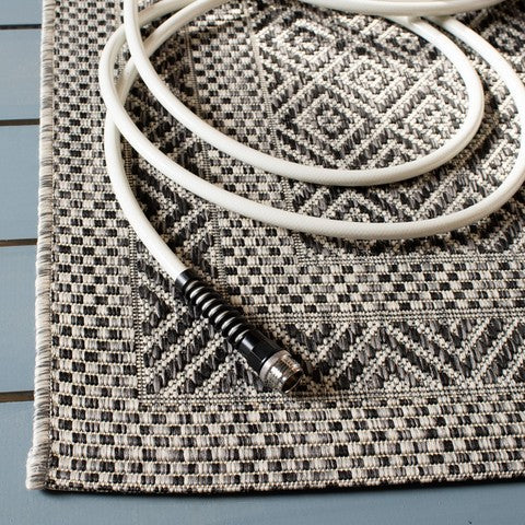 Safavieh Clearance Courtyard CY6236-37612 Black Rug