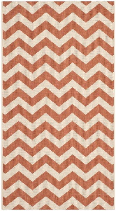 safavieh clearance courtyard cy6244 241 terra cotta rug