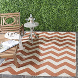 safavieh clearance courtyard cy6244 241 terra cotta rug