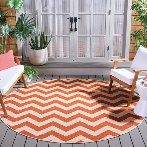 safavieh clearance courtyard cy6244 241 terra cotta rug