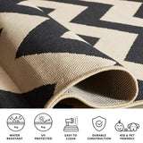 safavieh clearance courtyard cy6244 256 black rug