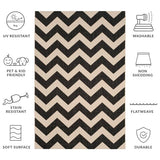 safavieh clearance courtyard cy6244 256 black rug