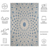 safavieh clearance courtyard cy6616 23321 blue rug