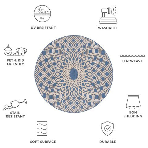 safavieh clearance courtyard cy6616 23321 blue rug