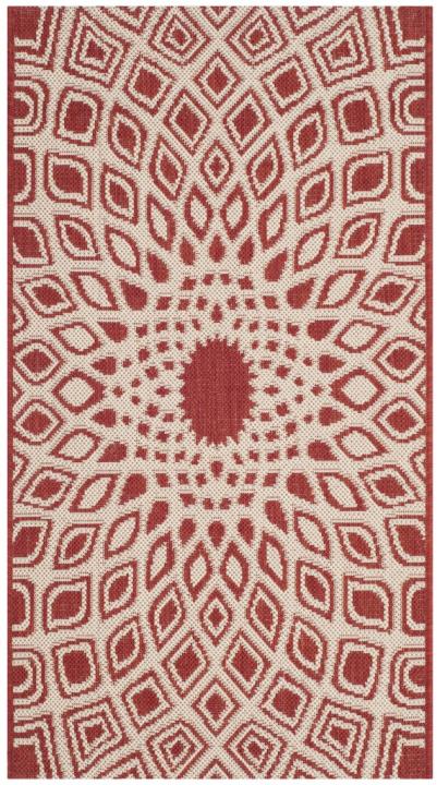 safavieh clearance courtyard cy6616 23821 red rug