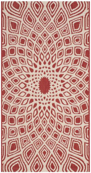 safavieh clearance courtyard cy6616 23821 red rug