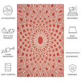 safavieh clearance courtyard cy6616 23821 red rug