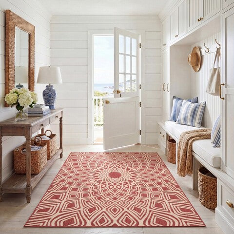 safavieh clearance courtyard cy6616 23821 red rug