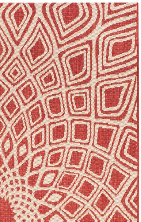 safavieh clearance courtyard cy6616 23821 red rug