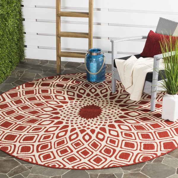 safavieh clearance courtyard cy6616 23821 red rug