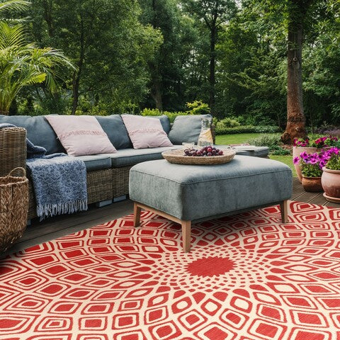 safavieh clearance courtyard cy6616 23821 red rug
