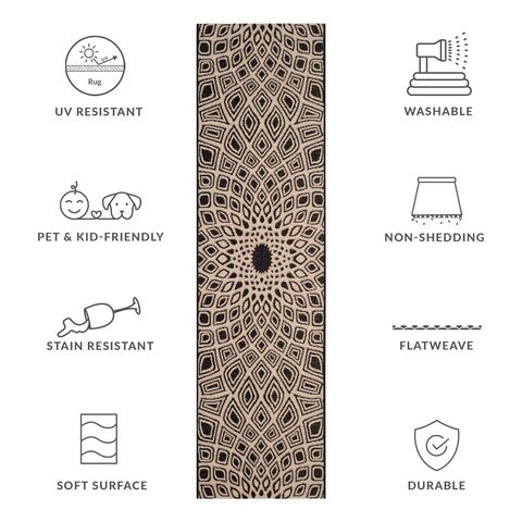 safavieh clearance courtyard cy6616 25621 black rug