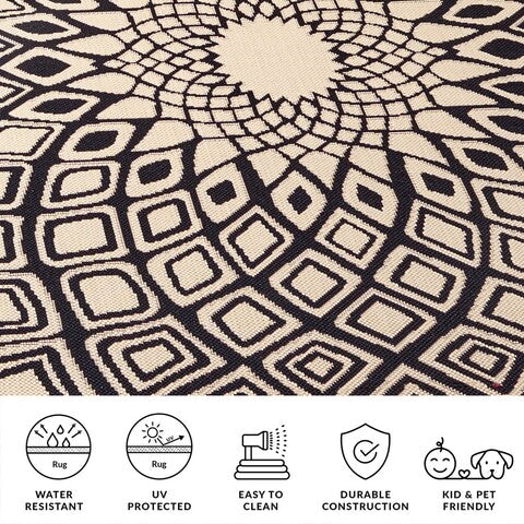 safavieh clearance courtyard cy6616 25621 black rug