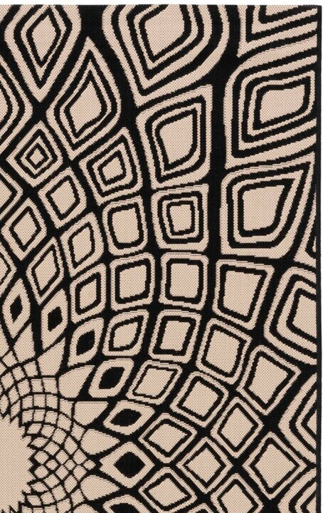 safavieh clearance courtyard cy6616 25621 black rug