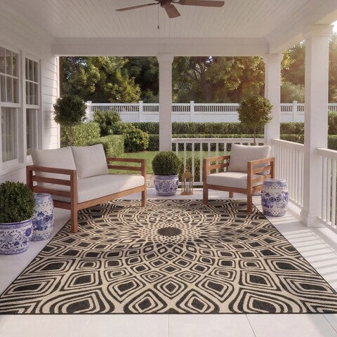 safavieh clearance courtyard cy6616 25621 black rug