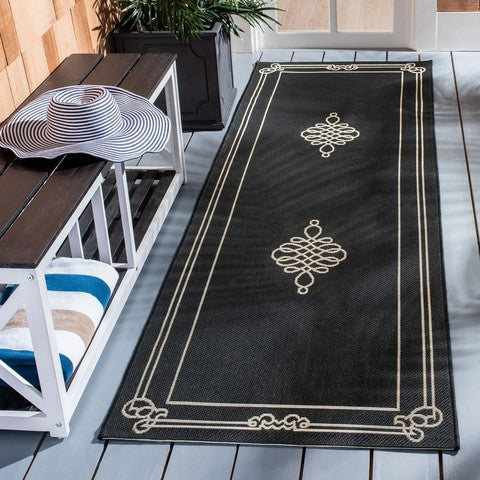safavieh clearance courtyard cy6788 26 black rug