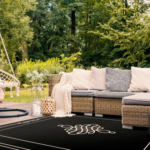 safavieh clearance courtyard cy6788 26 black rug