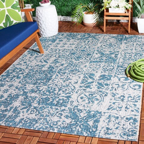 safavieh clearance courtyard cy8076 37221 blue rug