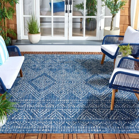 safavieh clearance courtyard cy8076 36821 navy rug