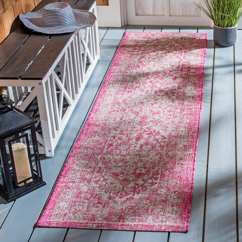 safavieh clearance courtyard cy8231 39712 fuchsia rug