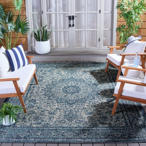 Safavieh Clearance Courtyard CY8334-35821 Navy Rug
