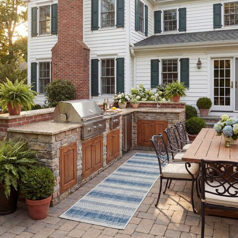 safavieh clearance courtyard cy8464 36812 navy blue rug