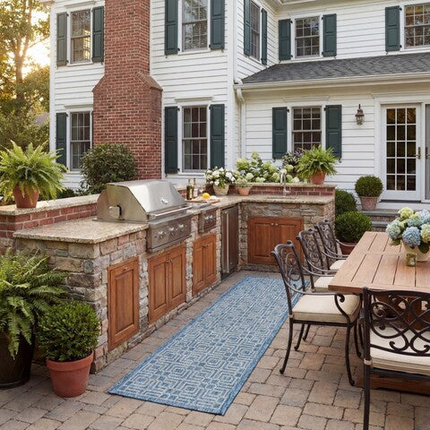 safavieh clearance courtyard cy8467 36821 navy blue rug