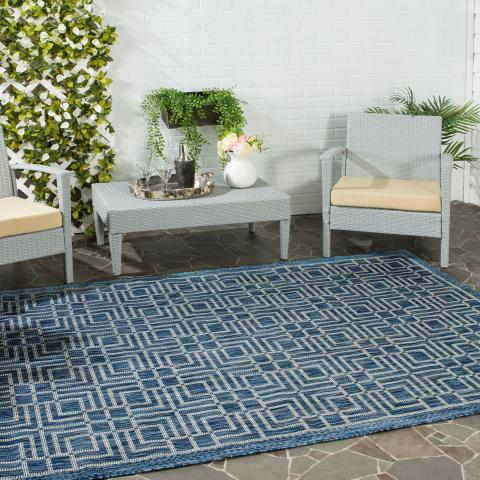 safavieh clearance courtyard cy8467 36821 navy blue rug