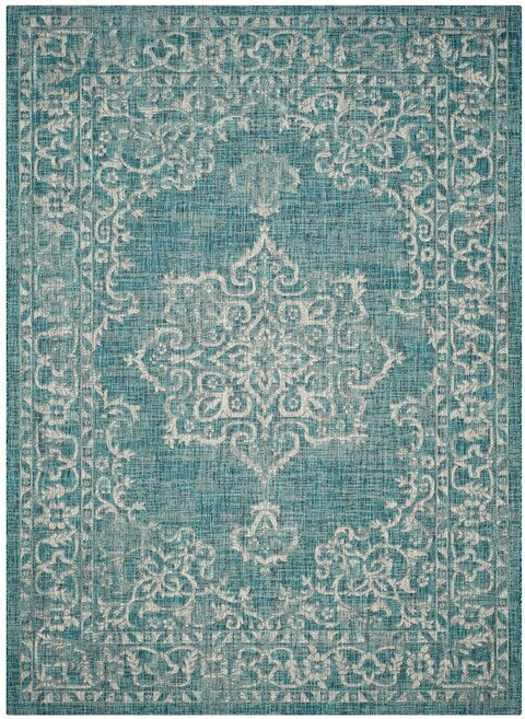 safavieh clearance courtyard cy8481 37221 blue rug